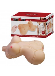 Телесный мастурбатор-торс Diana - Baile - в Прокопьевске купить с доставкой