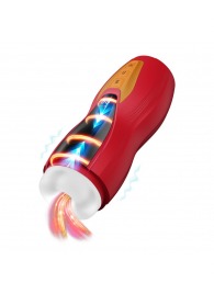 Интерактивный мастурбатор Solara с нагревом, вибрацией и поступательными движениями - Shots Media BV - в Прокопьевске купить с доставкой