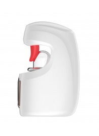 Белый мастурбатор с язычком и возвратно-поступательными движениями - Secwell - в Прокопьевске купить с доставкой