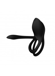 Черное эрекционное виброкольцо Bayek с пультом ДУ - Zalo - в Прокопьевске купить с доставкой