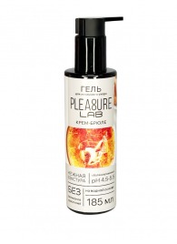 Съедобный лубрикант на водной основе Pleasure Lab с ароматом крем-брюле - 185 мл. - Pleasure Lab - купить с доставкой в Прокопьевске