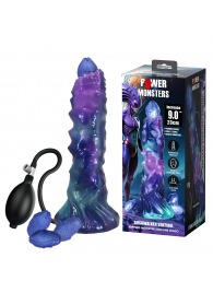 Фиолетовый яйцеродящий фаллоимитатор Duskwalker Sentinal на присоске - 22,4 см. - Baile - купить с доставкой в Прокопьевске