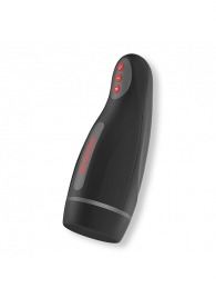 Черный автоматический мастурбатор с управлением через приложение - Oninder - в Прокопьевске купить с доставкой