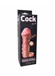 Фаллоудлинитель с кольцом COCK size M - 15 см. - LOVETOY (А-Полимер) - в Прокопьевске купить с доставкой