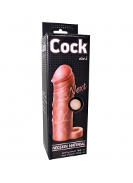 Фаллоудлинитель с кольцом COCK size L - 16,5 см. - LOVETOY (А-Полимер) - в Прокопьевске купить с доставкой