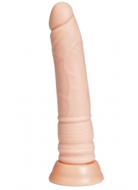 Телесный фаллоимитатор A-toys с присоской - 22 см. - A-toys купить с доставкой в интернет-магазине Orgasmix в Прокопьевске Телесный фаллоимитатор A-toys с присоской - 22 см. - A-toys