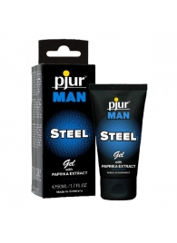 Эрекционный гель для пениса pjur MAN Steel Gel - 50 мл. - Pjur - купить с доставкой в Прокопьевске
