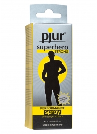 Спрей-пролонгатор длительного действия pjur SUPERHERO Strong Spray - 20 мл. - Pjur - купить с доставкой в Прокопьевске