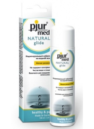 Нейтральный лубрикант на водной основе pjur MED Natural glide - 100 мл. - Pjur - купить с доставкой в Прокопьевске