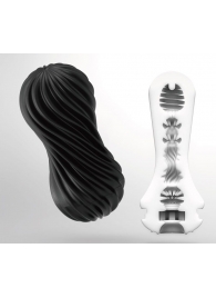Мастурбатор FLEX Rocky Black с плотным рельефом - Tenga - в Прокопьевске купить с доставкой