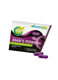 Капсулы для мужчин Man s Power+ с гранулированным семенем - 10 капсул (0,35 гр.) - SuperCaps - купить с доставкой в Прокопьевске