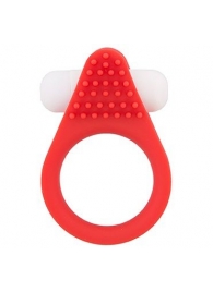 Красное эрекционное кольцо LIT-UP SILICONE STIMU RING 1 RED - Dream Toys - в Прокопьевске купить с доставкой