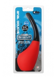 Анальный душ MENZSTUFF 310ML ANAL DOUCHE RED/BLACK - Dream Toys - купить с доставкой в Прокопьевске