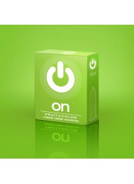 Цветные ароматизированные презервативы ON) Fruit   Color - 3 шт. - ON) - купить с доставкой в Прокопьевске