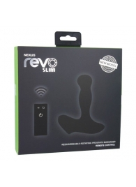 Чёрный перезаряжаемый массажёр предстательной железы NEXUS Revo Slim - Nexus Range - в Прокопьевске купить с доставкой
