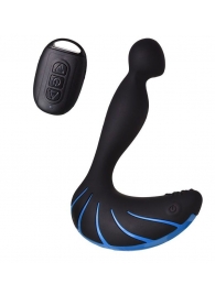 Чёрно-синий массажер простаты Erotist Third - Erotist Adult Toys - в Прокопьевске купить с доставкой