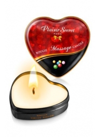 Массажная свеча с ароматом бубль-гума Bougie Massage Candle - 35 мл. - Plaisir Secret - купить с доставкой в Прокопьевске