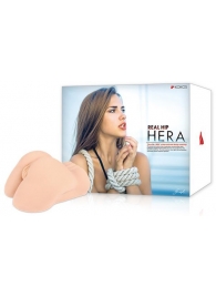 Мастурбатор-полуторс Hera RealHip - KOKOS - в Прокопьевске купить с доставкой