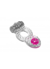 Прозрачное эрекционное кольцо Rings Ringer - Lola Games - в Прокопьевске купить с доставкой