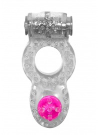 Прозрачное эрекционное кольцо Rings Ringer - Lola Games - в Прокопьевске купить с доставкой