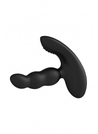 Черный силиконовый стимулятор простаты Levett Nitoc с пультом ДУ - Levett - в Прокопьевске купить с доставкой