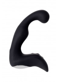 Чёрный изогнутый вибростимулятор простаты Erotist - Erotist Adult Toys - в Прокопьевске купить с доставкой