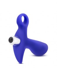 Синий стимулятор простаты с ручкой-кольцом Performance Prostimulator 02 - Blush Novelties - в Прокопьевске купить с доставкой