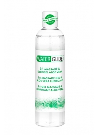 Гель-смазка 2-в-1 MASSAGE   LUBRICANT ALOE VERA - 300 мл. - Waterglide - купить с доставкой в Прокопьевске