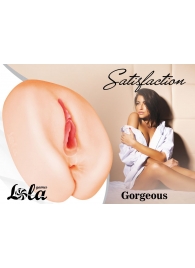 Мастурбатор с 2 тоннелями Satisfaction Gorgeous - Lola Games - в Прокопьевске купить с доставкой