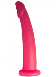 Розовый стимулятор простаты из геля - 18 см. - LOVETOY (А-Полимер) - в Прокопьевске купить с доставкой