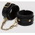 Черные оковы на ноги Bound to You Faux Leather Ankle Cuffs - Fifty Shades of Grey - купить с доставкой в Прокопьевске