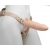 Телесный фаллопротез MEN STYLE с анальным стимулятором - 17,5 см. - LOVETOY (А-Полимер) - купить с доставкой в Прокопьевске