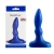 Синий анальный стимулятор Beginners p-spot massager - 11 см. - Lola Games - в Прокопьевске купить с доставкой