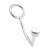 Кольцо на пенис с анальным стимулятором Stainless Steel Anal Hook   Cock Ring - BlueLine - в Прокопьевске купить с доставкой