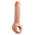 Телесная насадка-удлинитель Thrive 8.75 Inch Realistic Penis Extender Sleeve - 22,2 см. - Blush Novelties - в Прокопьевске купить с доставкой