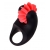 Чёрно-красное эрекционное виброкольцо Erotist - Erotist Adult Toys - в Прокопьевске купить с доставкой