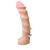 Насадка REAL Standard со спиралевидным узором - 19 см. - LOVETOY (А-Полимер) - купить с доставкой в Прокопьевске
