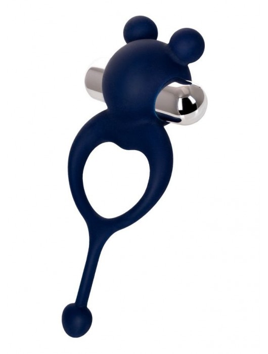 Синее виброкольцо с хвостиком JOS MICKEY - JOS - в Прокопьевске купить с доставкой