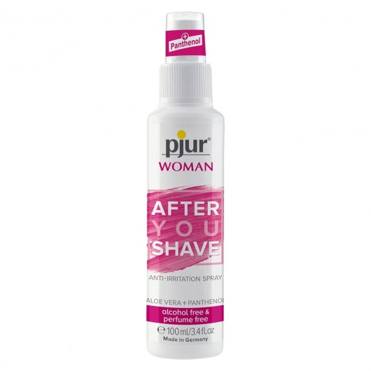 Спрей после бритья pjur WOMAN After You Shave Spray - 100 мл. - Pjur - купить с доставкой в Прокопьевске