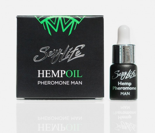 Мужские духи с феромонами Sexy Life HEMPOIL man - 5 мл. -  - Магазин феромонов в Прокопьевске