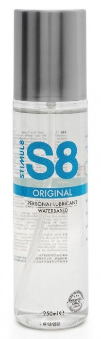 Универсальный лубрикант на водной основе S8 Original Lubricant - 250 мл. - Stimul8 - купить с доставкой в Прокопьевске