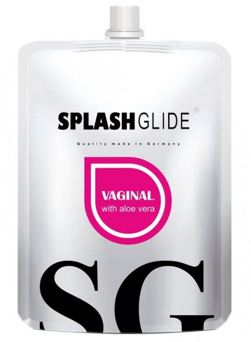 Ухаживающий лубрикант на водной основе Splashglide Vaginal With Aloe Vera - 100 мл. - Splashglide - купить с доставкой в Прокопьевске