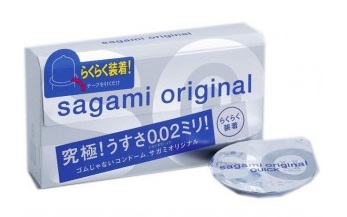 Ультратонкие презервативы Sagami Original QUICK - 6 шт. - Sagami - купить с доставкой в Прокопьевске