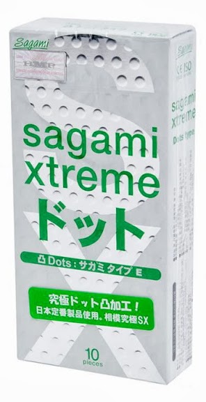 Презервативы Sagami Xtreme Type-E с точками - 10 шт. - Sagami - купить с доставкой в Прокопьевске