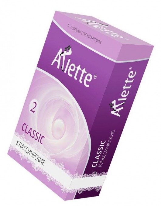 Классические презервативы Arlette Classic - 6 шт. - Arlette - купить с доставкой в Прокопьевске