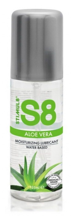 Лубрикант на водной основе S8 Aloe Vera Lube - 125 мл. - Stimul8 - купить с доставкой в Прокопьевске