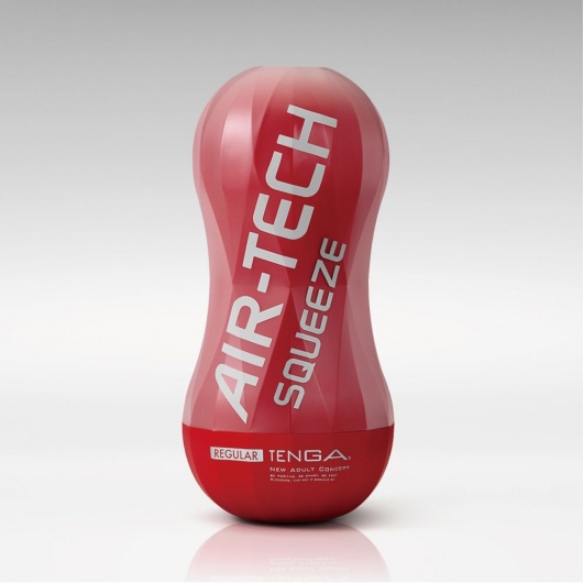 Мастурбатор AIR-TECH Squeeze Regular - Tenga - в Прокопьевске купить с доставкой