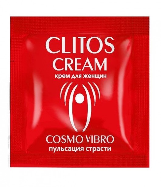 Пробник возбуждающего крема для женщин Clitos Cream - 1,5 гр. - Биоритм - купить с доставкой в Прокопьевске