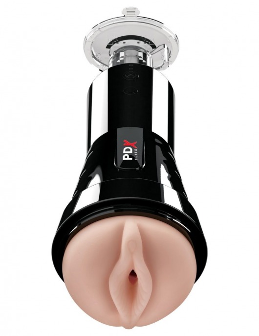 Телесный вибромастурбатор-вагина Cock Compressor Vibrating Stroker - Pipedream - в Прокопьевске купить с доставкой