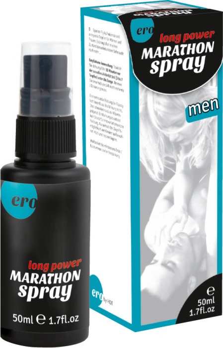 Пролонгирующий спрей для мужчин Long Power Marathon Spray - 50 мл. - Ero - купить с доставкой в Прокопьевске